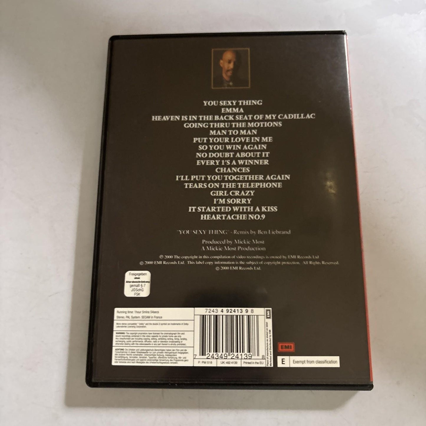 Hot Chocolate - Their Greatest Hits (DVD, 2000) All Regions