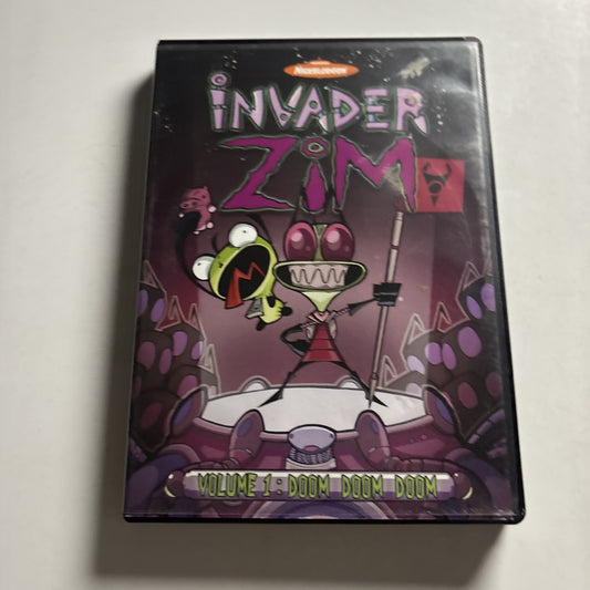 Invader Zim - Volume 1 Doom Doom Doom (DVD, 2004) Region 1