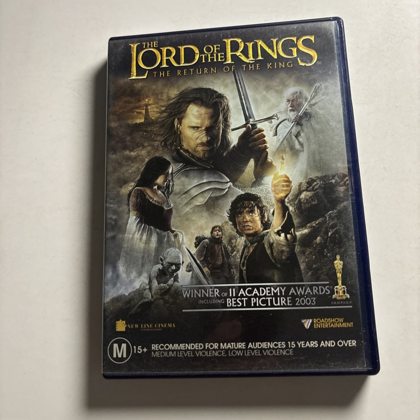 The Lord of the Rings - The Return of the King (DVD, 2003) Region 4
