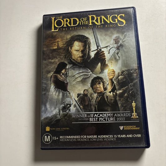The Lord of the Rings - The Return of the King (DVD, 2003) Region 4