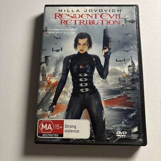 Resident Evil - Retribution (DVD, 2012) Milla Jovovich Region 4,2