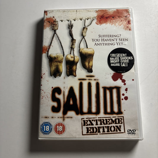 Saw III - Extreme Edition DVD Region 2 Horror
