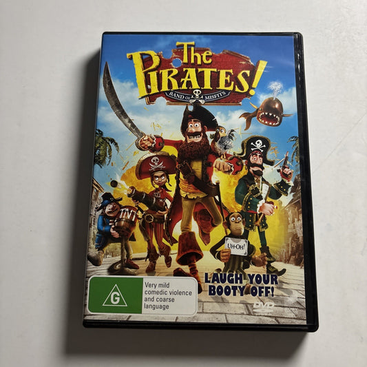 The Pirates! - Band of Misfits (DVD, 2012) Region 4,2 NEW