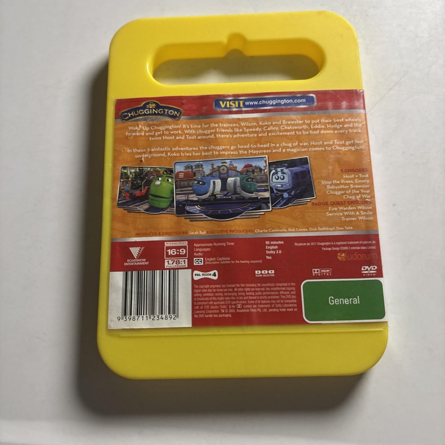 Chuggington - Honking Horns (DVD) Region 4