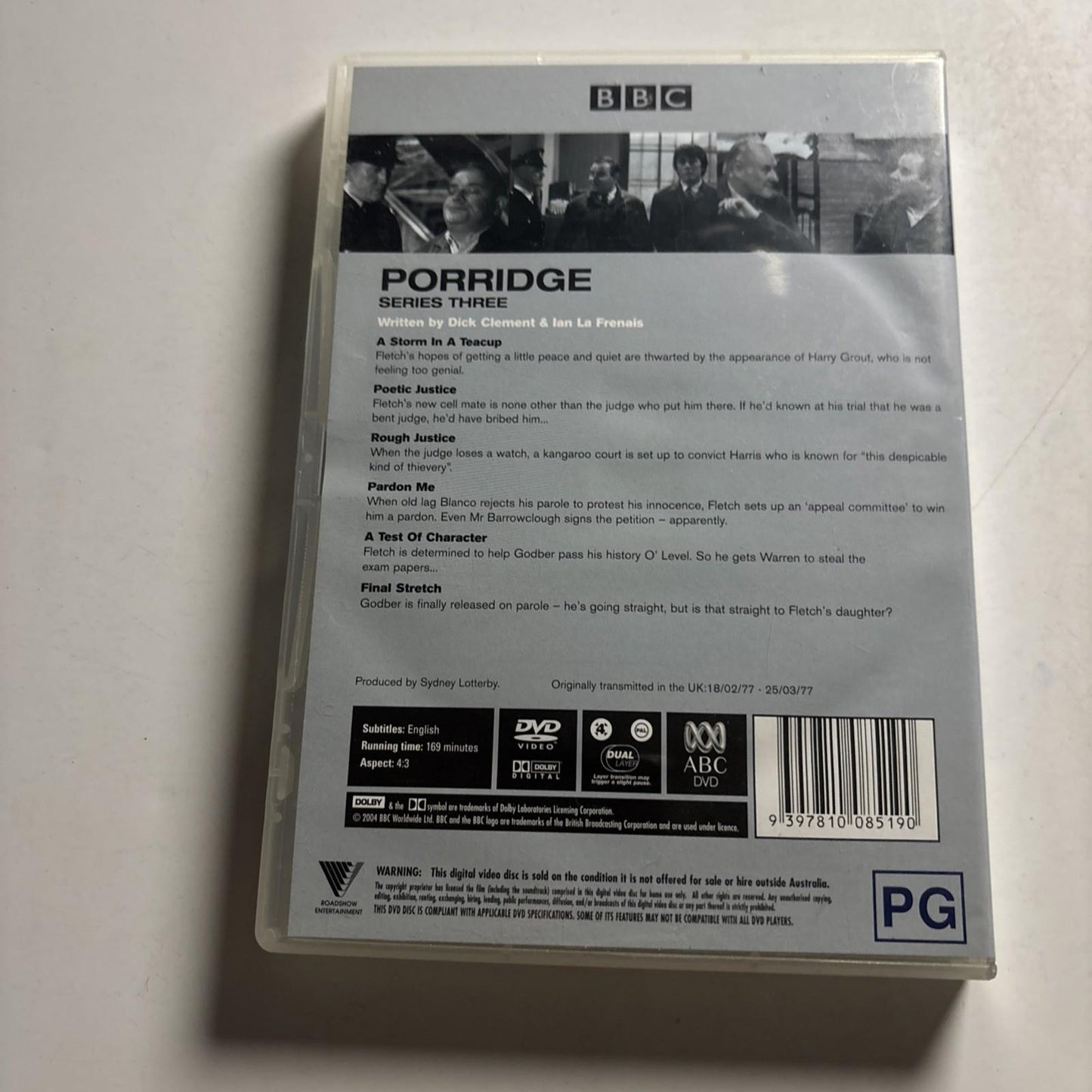 Porridge - Series 3 (DVD, 1977) Region 4