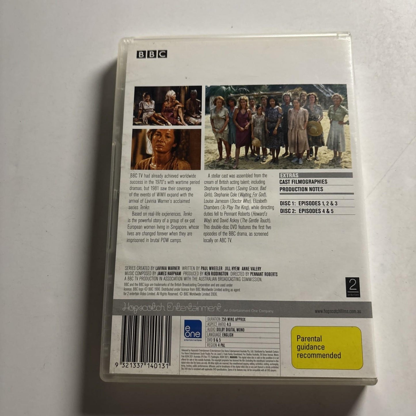 Tenko : Series 1 : Part 1 (DVD, 1981) Region 4