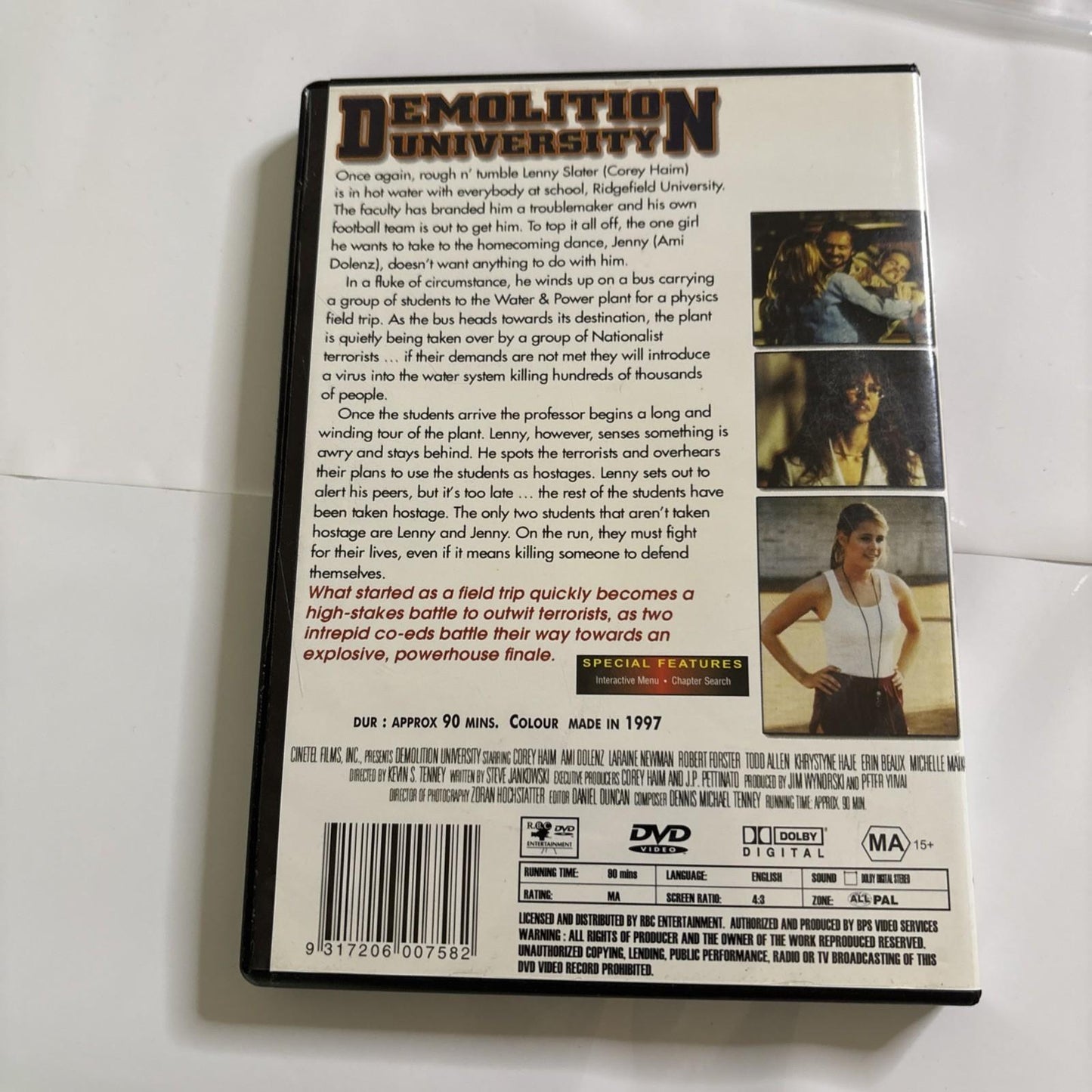 Demolition University (DVD, 1997) Corey Haim, Robert Forster All Regions