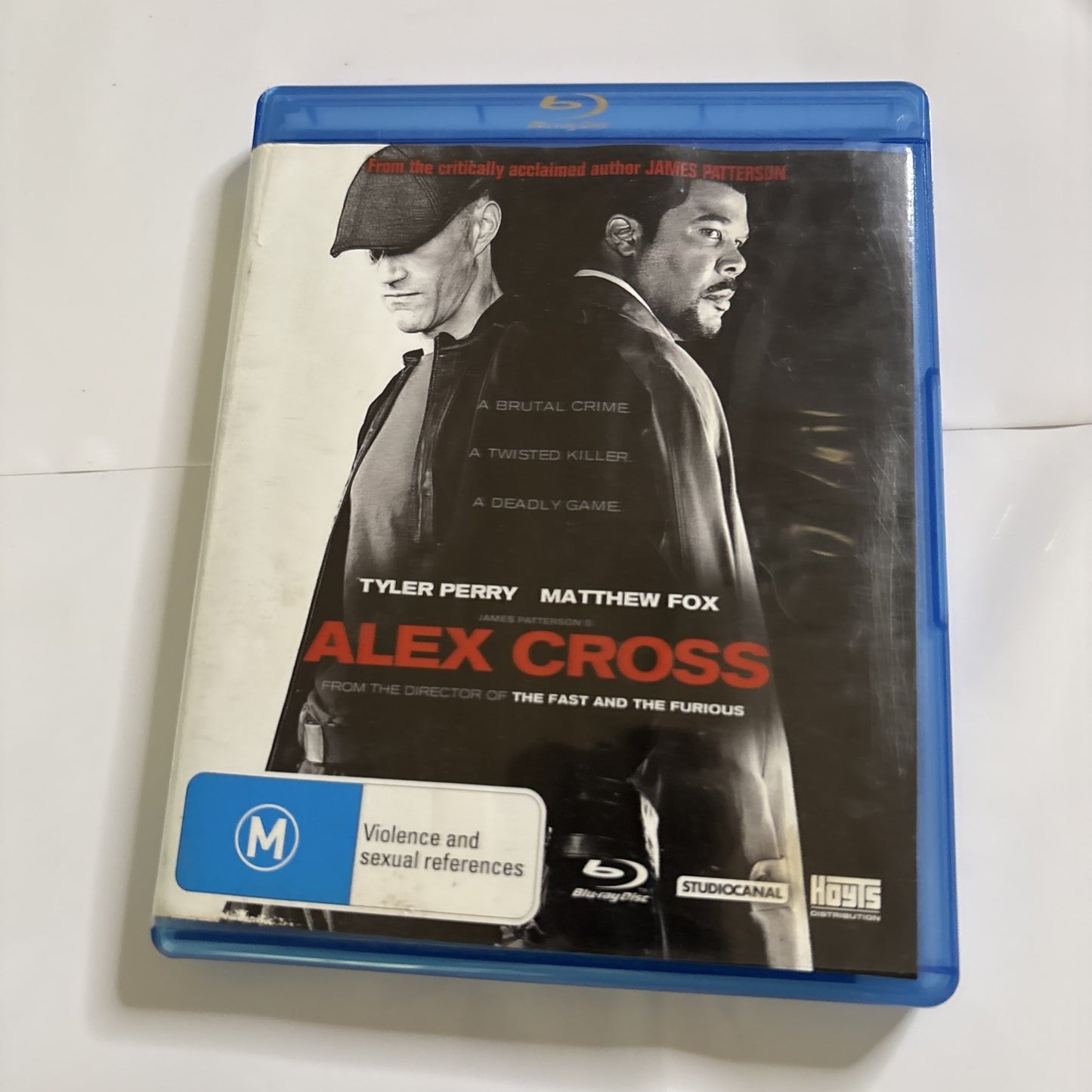 Alex Cross (Bluray, 2012) Tyler Perry, Edward Burns Region B