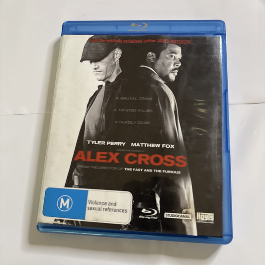 Alex Cross (Bluray, 2012) Tyler Perry, Edward Burns Region B