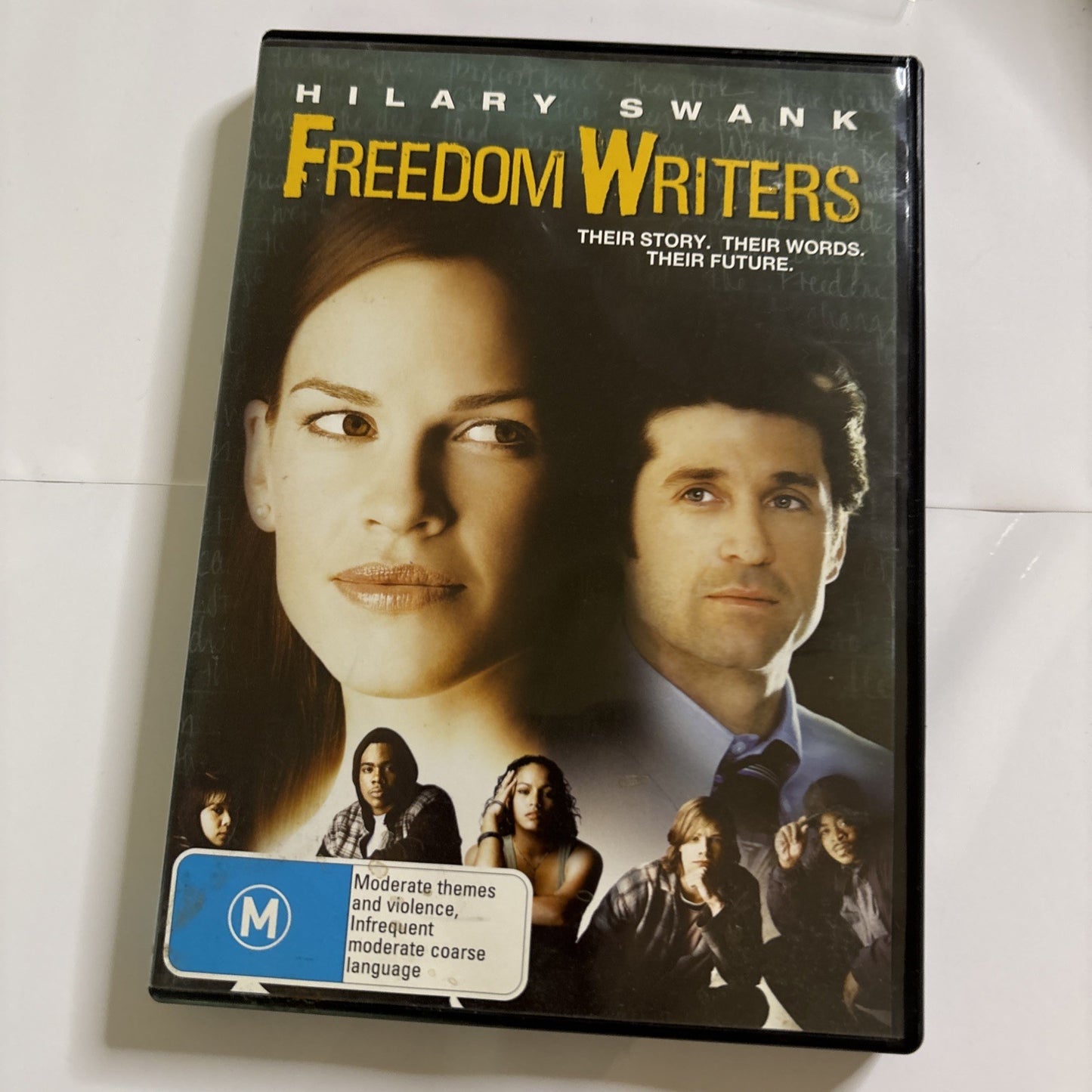 Freedom Writers (DVD, 2007) Hilary Swank Region 4 NEW
