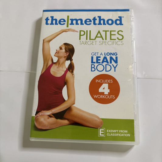 The Method - Pilates Target Specifics - Get a Long Lean Body DVD - Region 4 NEW