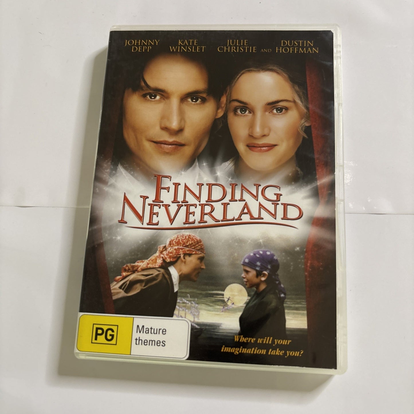 Finding Neverland (DVD, 2004) Johnny Depp, Kate Winslet Region 4 NEW
