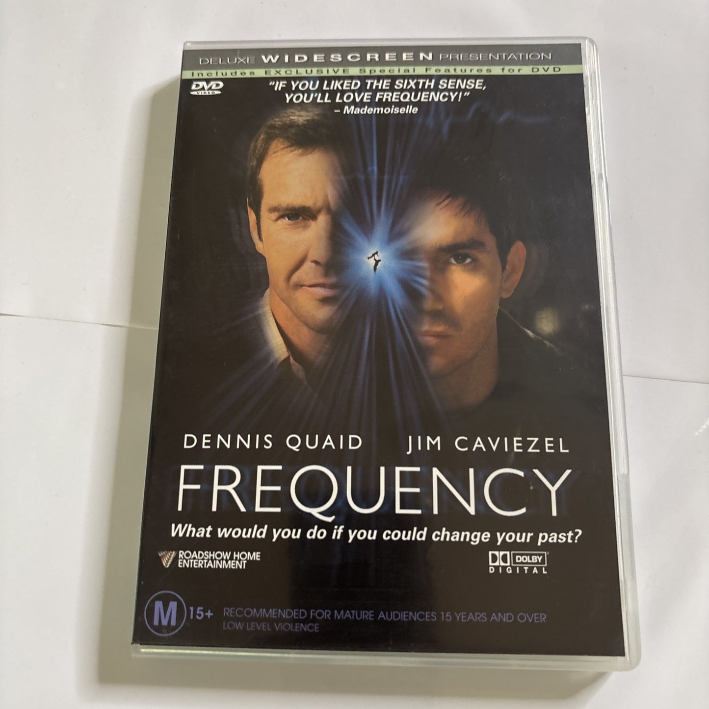 Frequency (DVD, 2000) Dennis Quaid, Jim Caziezel Region 4