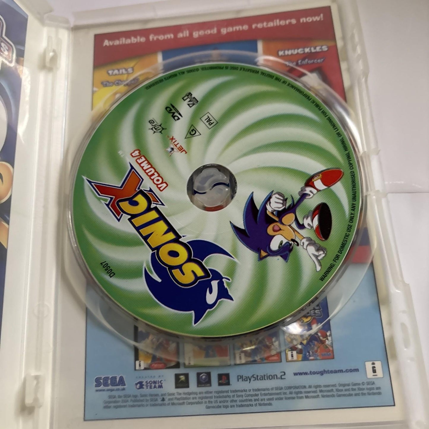 Sonic X : Vol 4 (DVD, 2003) Region 4