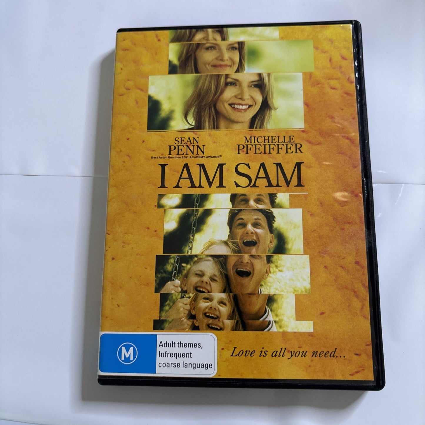 I am Sam (DVD, 2002) Sean Penn, Michelle Pfeiffer Region 4 NEW