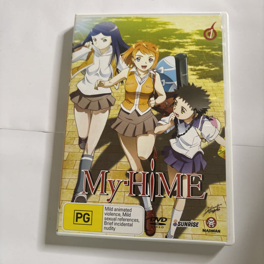 My Hime : Vol 1 (DVD, 2004) Region 4