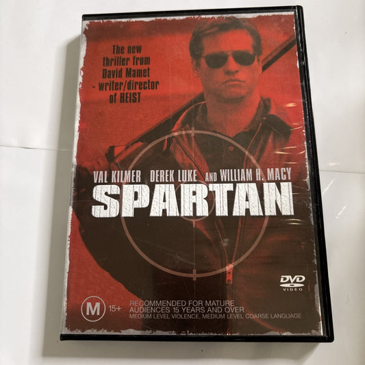 Spartan (DVD, 2004) Val Kilmer Region 4 NEW