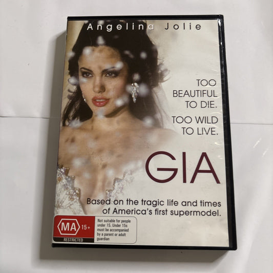Gia (DVD, 1998) Angelina Jolie All Regions NEW