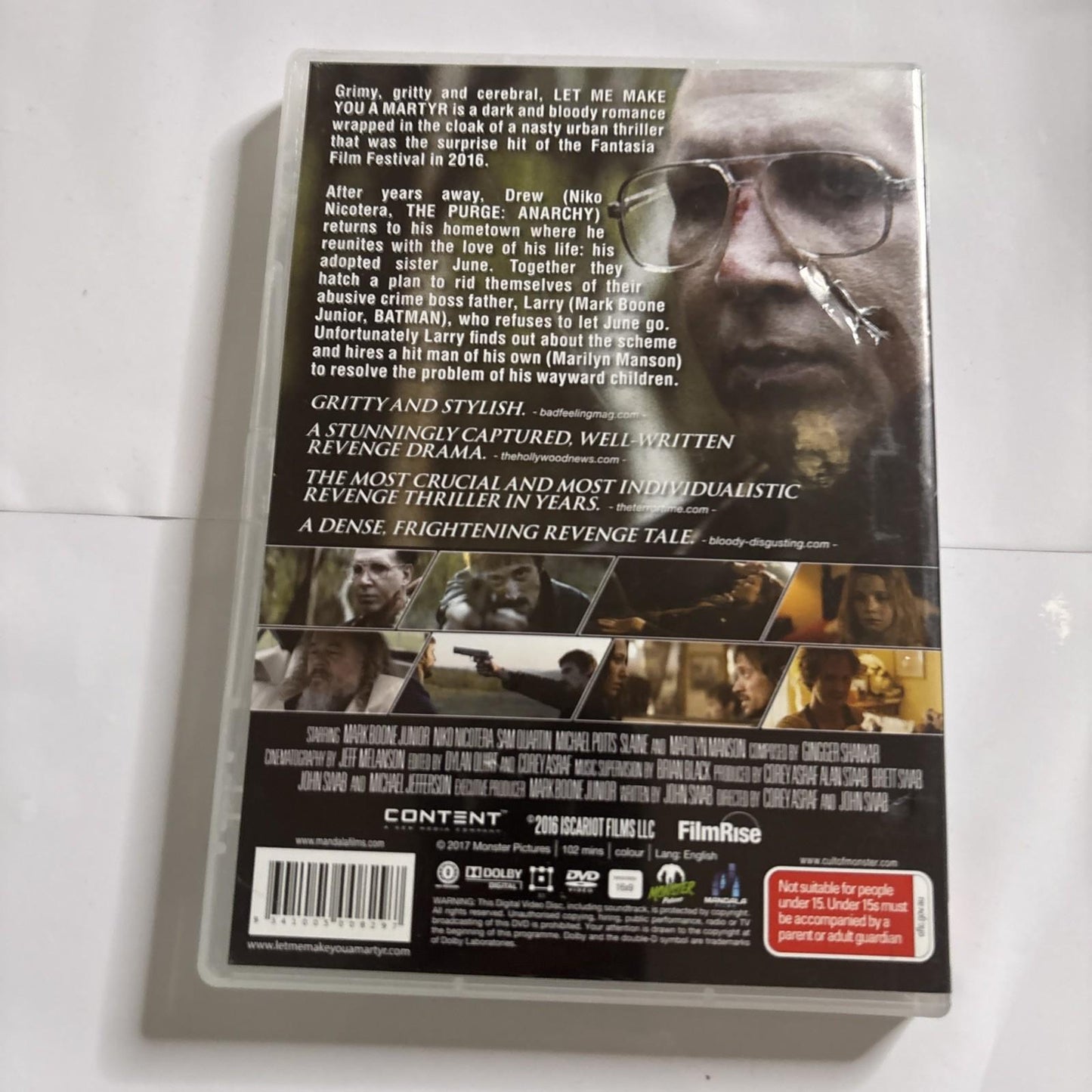 Let Me Make You a Martyr (DVD, 2016) Marilyn Manson All Regions