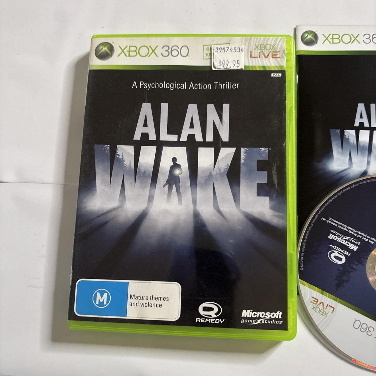 Alan Wake (Microsoft XBOX 360) PAL Game Complete