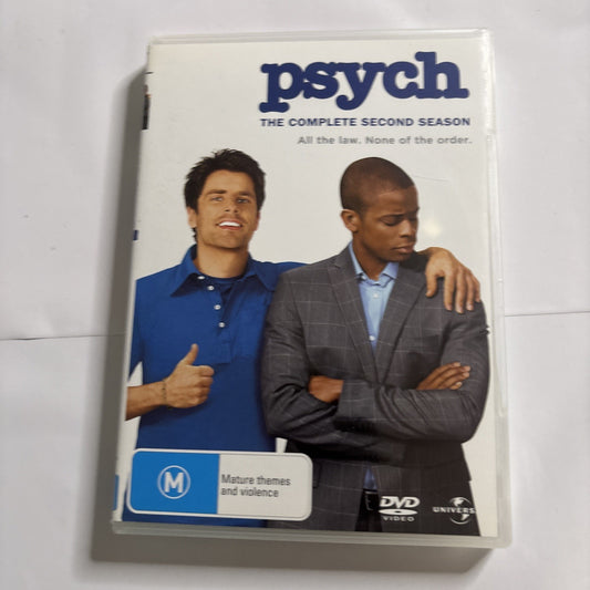 Psych : Season 2 (DVD, 2007) Region 4 NEW