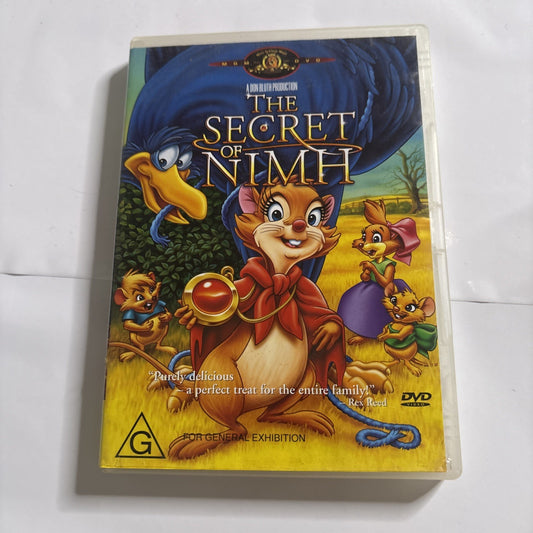 The Secret of NiMH (DVD, 1982) Region 4