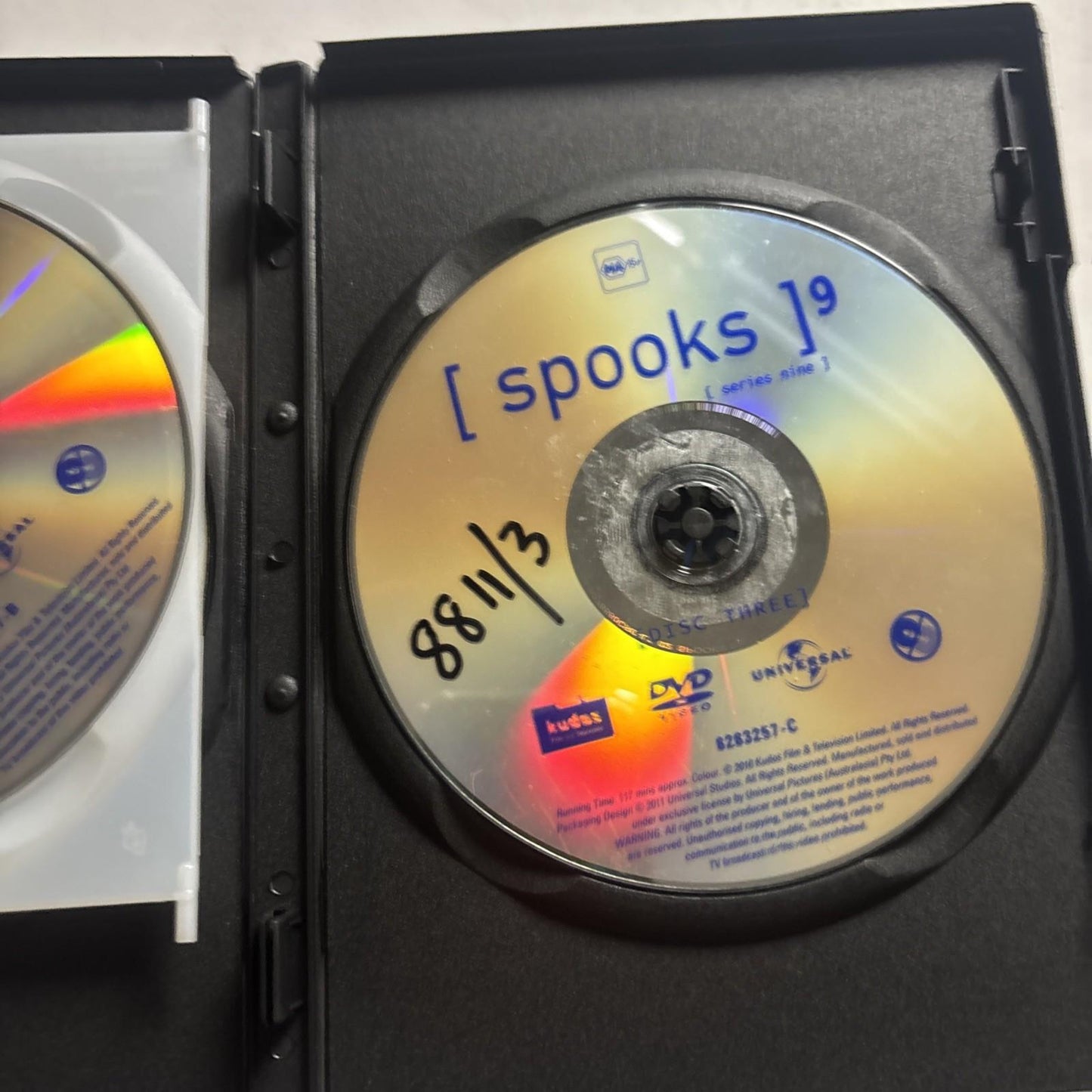 Spooks : Series 9 (DVD, 2010) Region 4,2