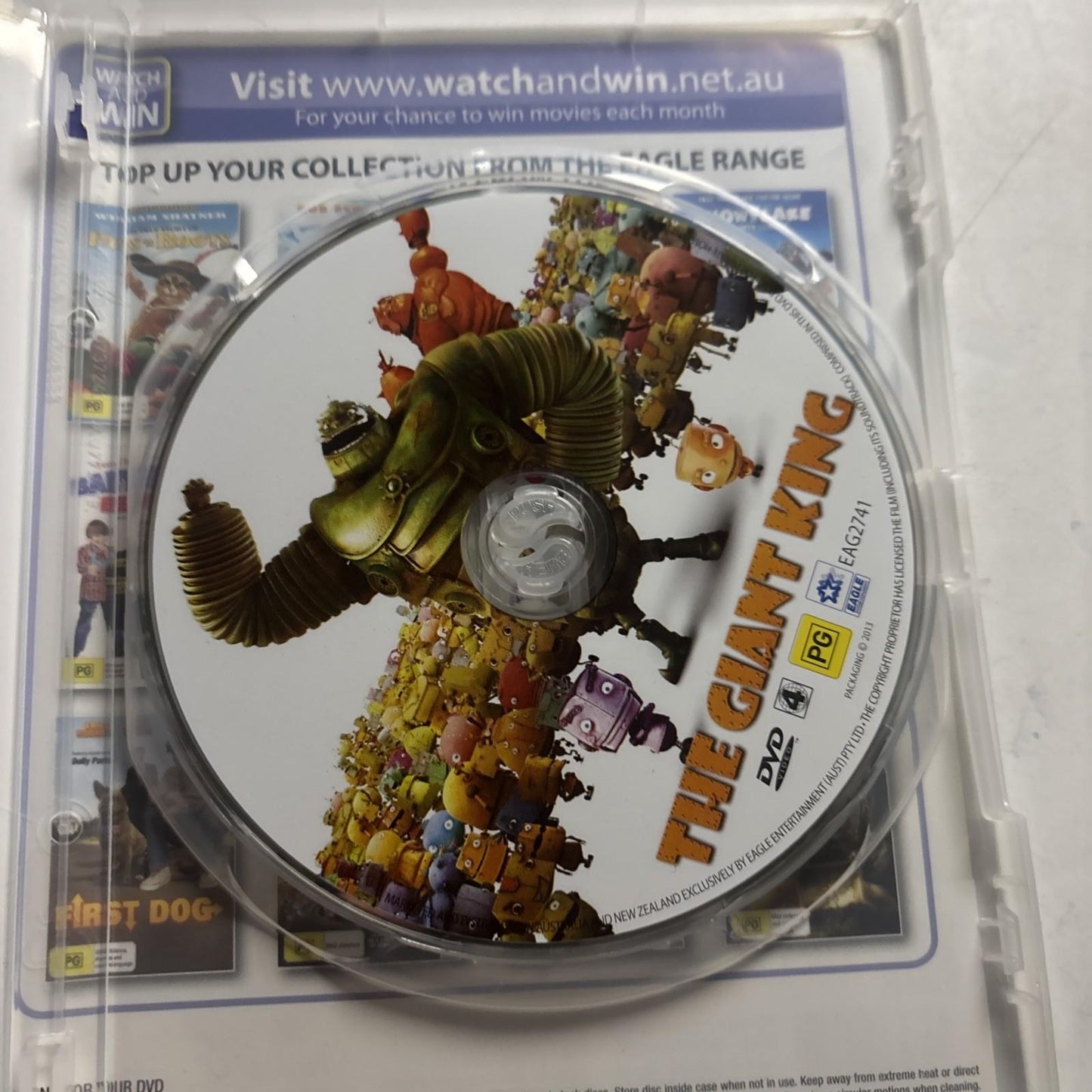 The Giant King - We Were Born To Be Friends (DVD, 2013) Region 4