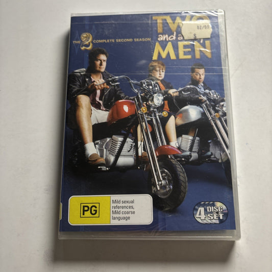 Two and a Half Men : Season 2 (DVD, 2004) Region 4 *New Sealed*