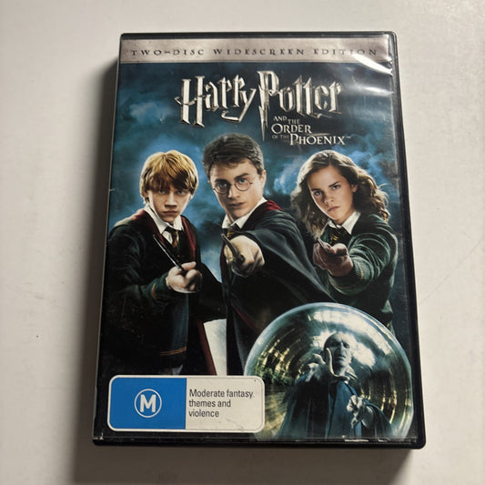 Harry Potter and the Order of the Phoenix (DVD, 2007) Region 4