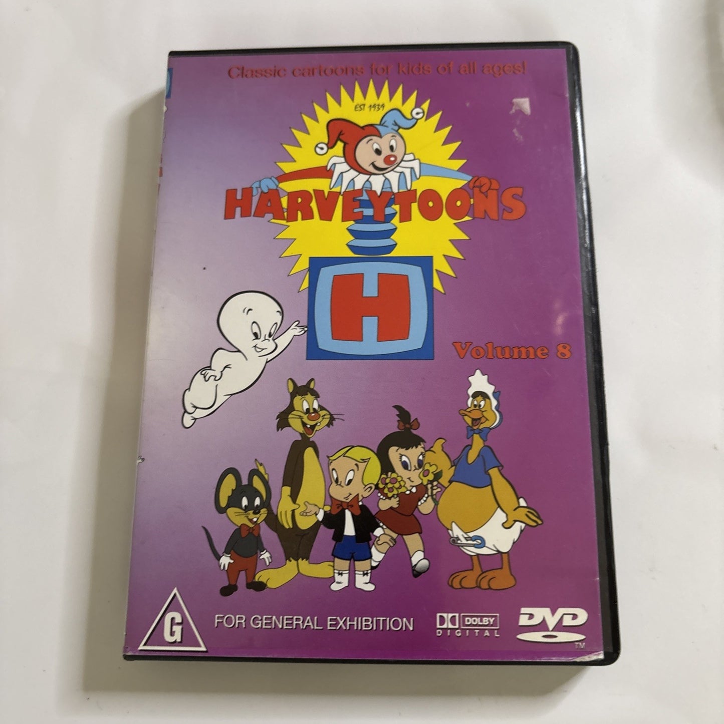 Harveytoons Cartoon All Stars : Vol 8 (DVD) Region 4
