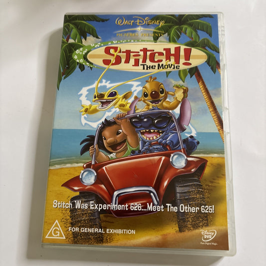 Stitch - The Movie (DVD, 2002) Region 4