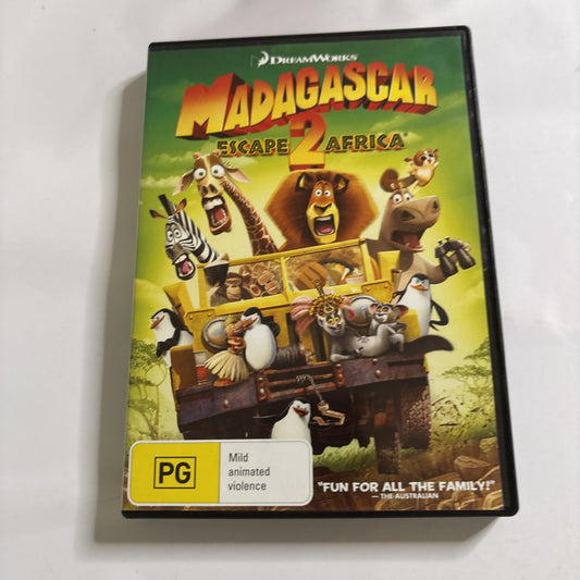Madagascar- Escape 2 Africa (DVD, 2008) Region 4