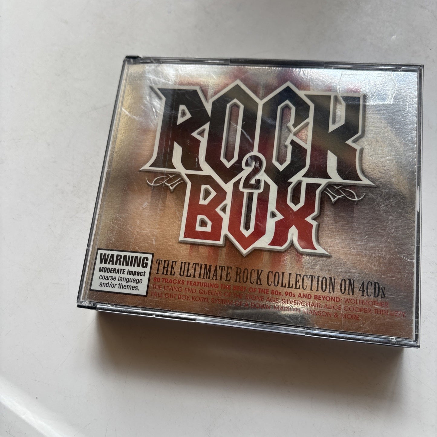 Rock Box 2 by Various Artists (CD, 2010, 4-Disc)
