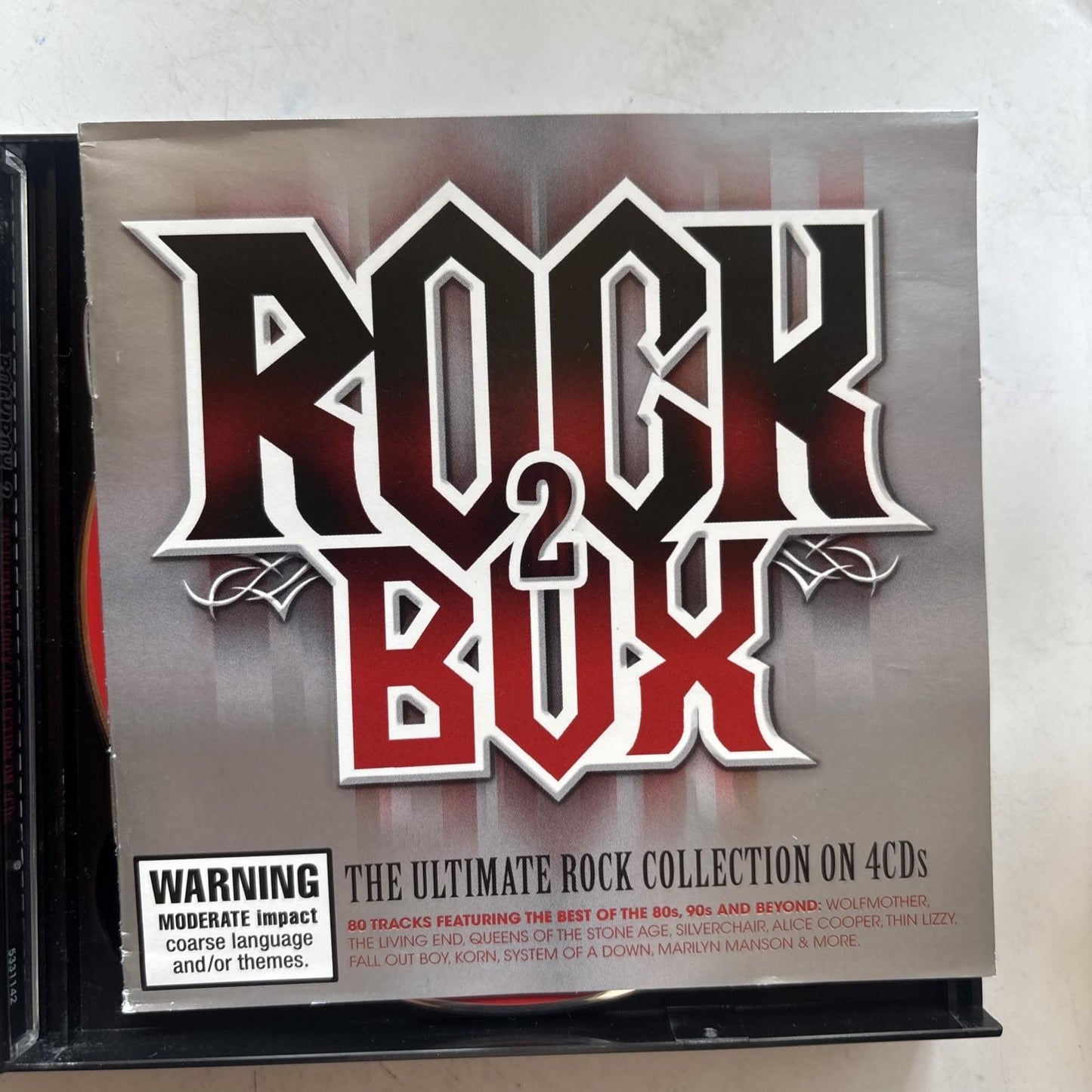 Rock Box 2 by Various Artists (CD, 2010, 4-Disc)