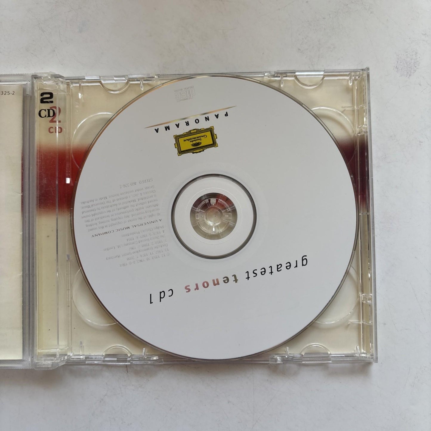Deutsche Grammophon - Panorama Greatest Tenors CD