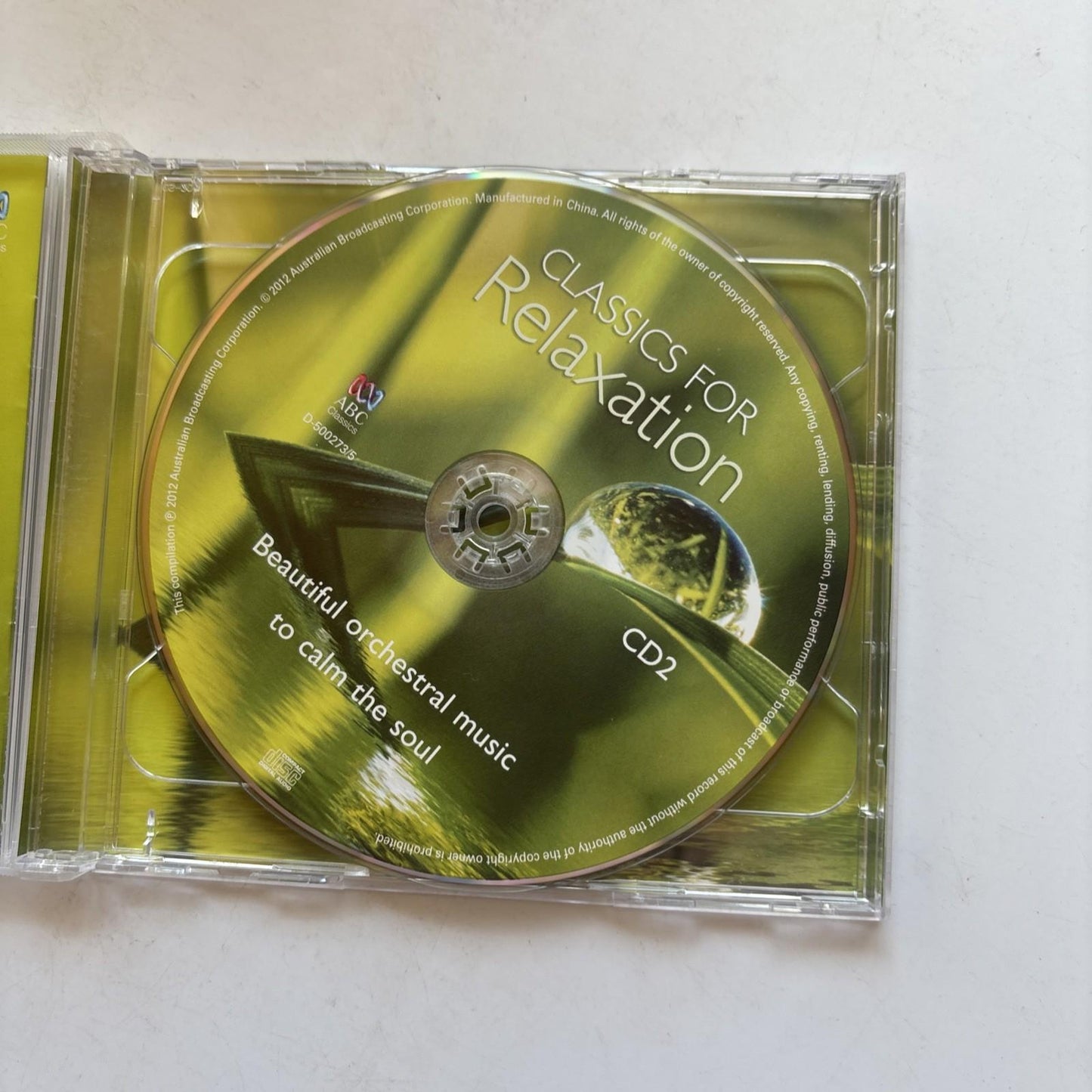 ABC Classics - Classics For Relaxation (CD, 2012, 2-Disc)