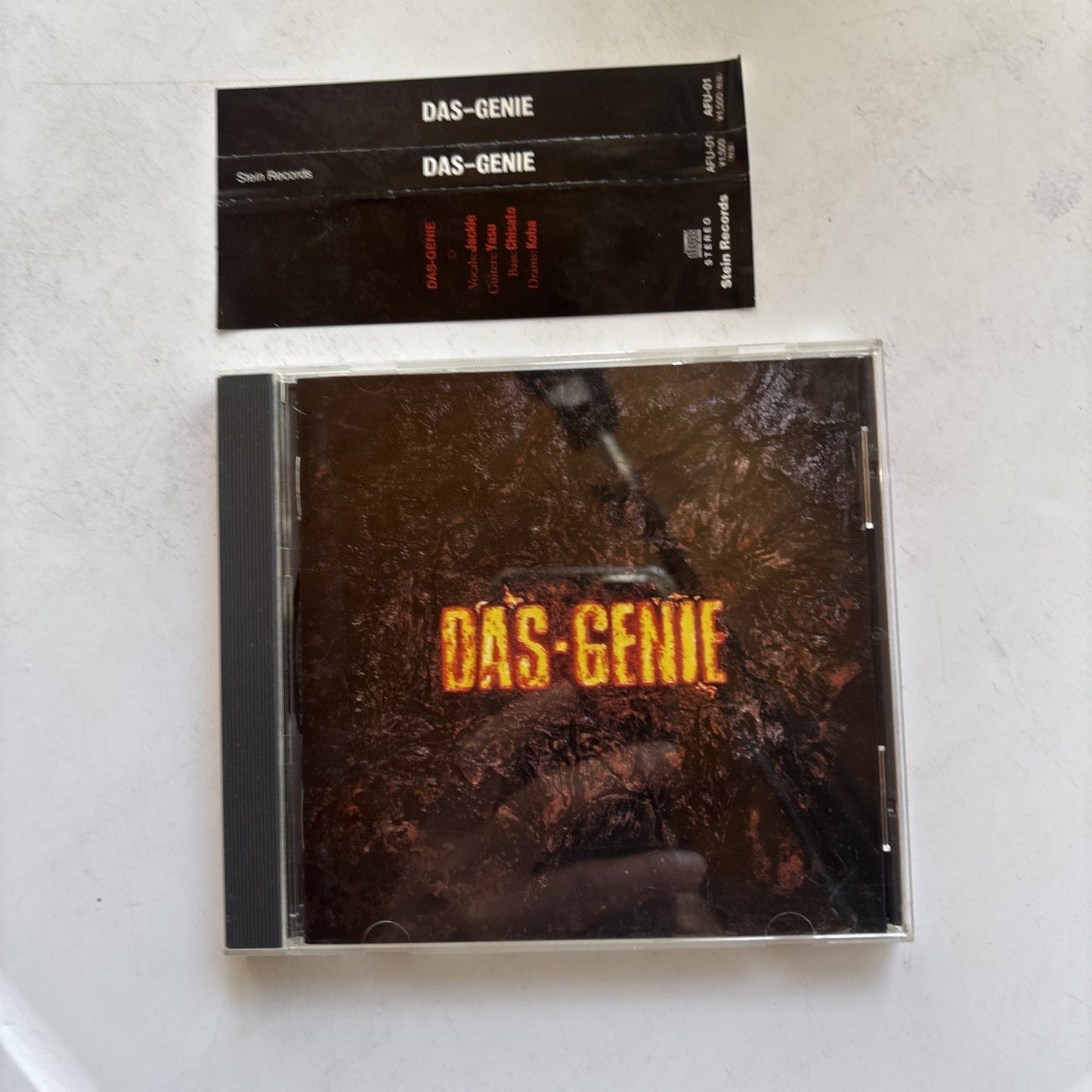 Das-Genie By Das-Genie (CD, 2002) Japan Obi Afu-01