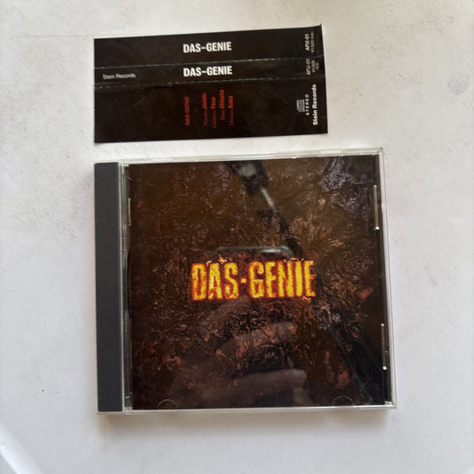 Das-Genie By Das-Genie (CD, 2002) Japan Obi Afu-01
