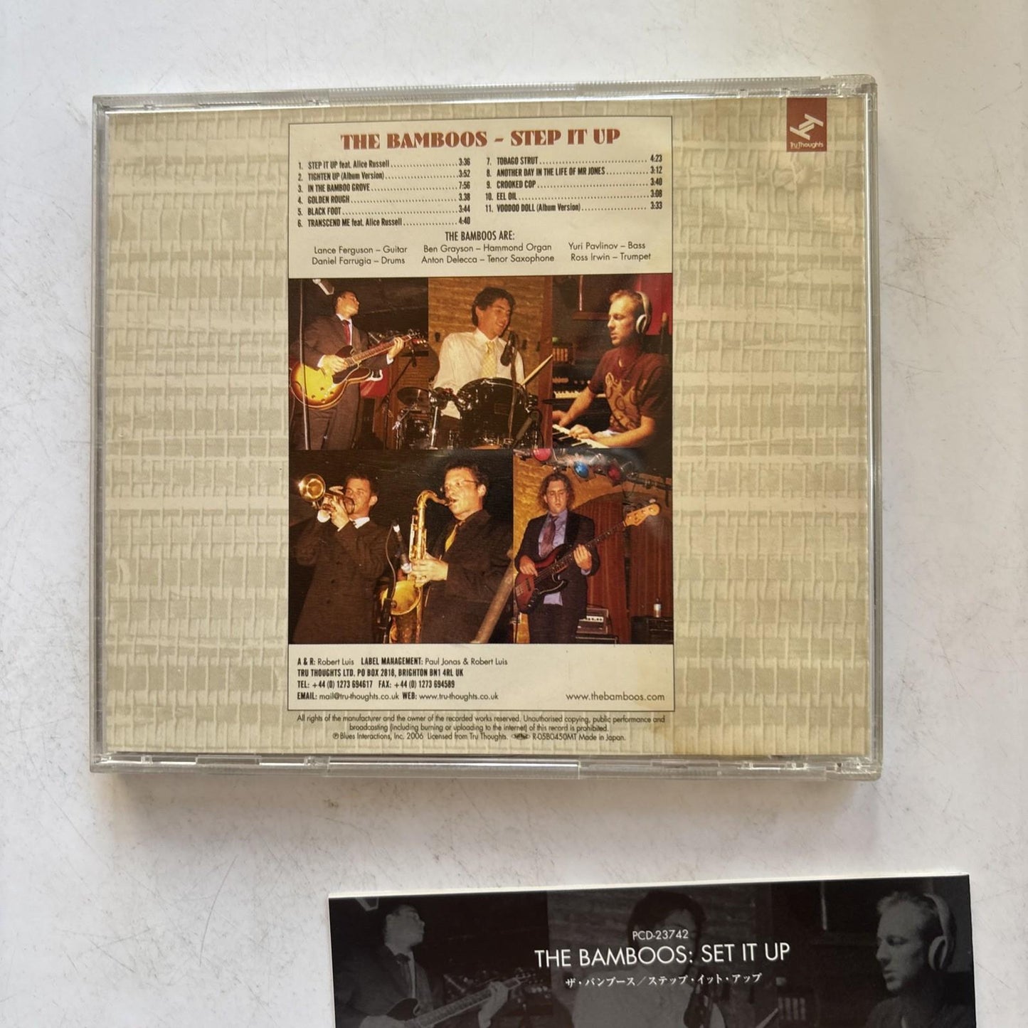 The Bamboos - Step It Up (CD, 2006) Japan Pcd-23742