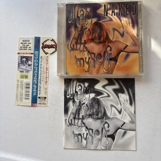 Naked - What's Wrong With Myself (CD, 1997) Ctcr-17013 Japan Obi