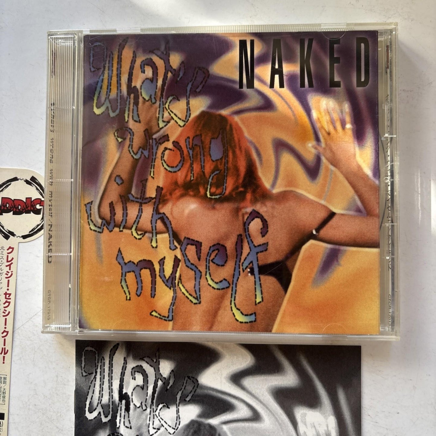 Naked - What's Wrong With Myself (CD, 1997) Ctcr-17013 Japan Obi