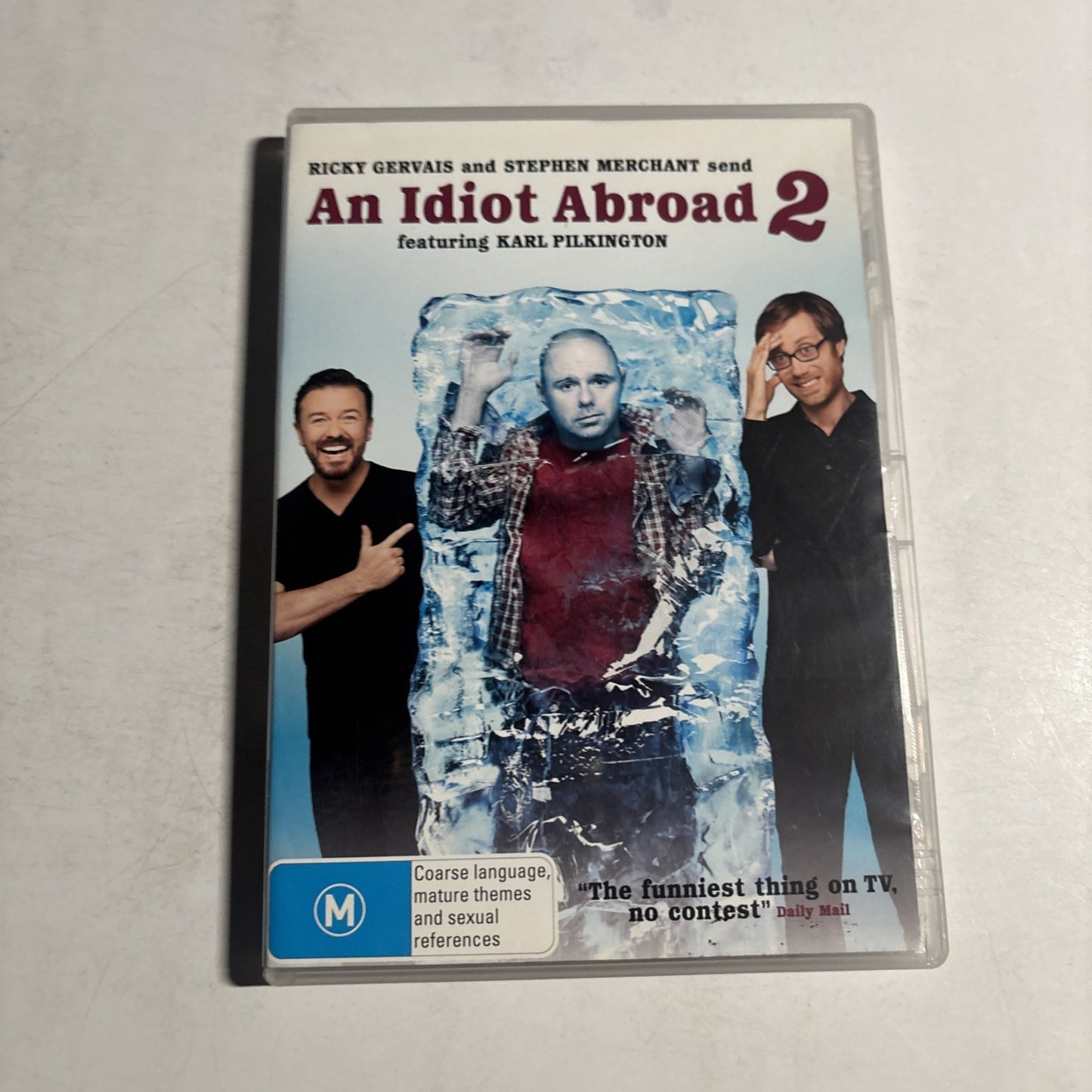 An Idiot Abroad : Series 2 (DVD, 2011) Karl Pilkington Region 4