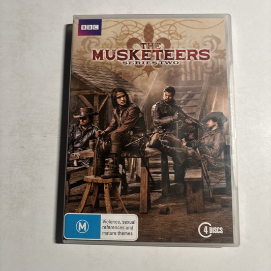 The Musketeers : Series 2 (DVD, 2014) Region 4