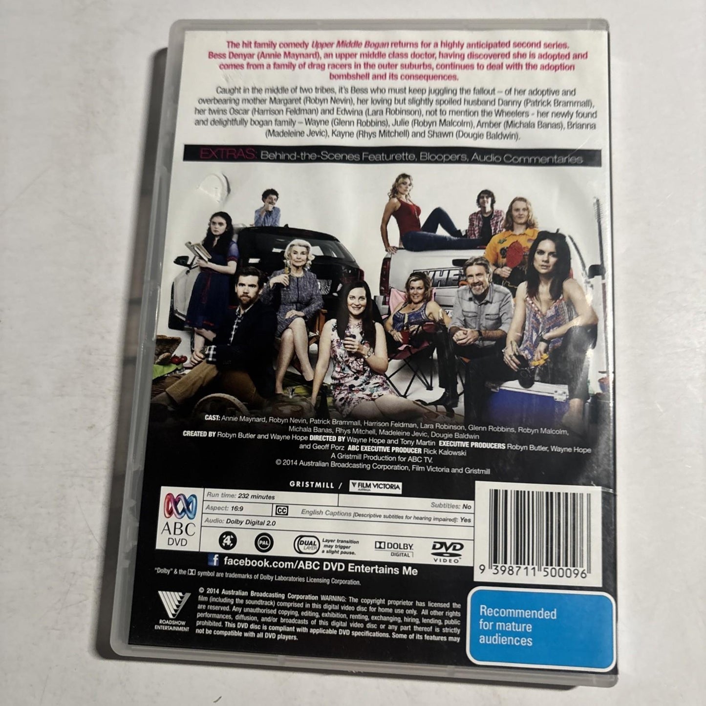 Upper Middle Bogan : Series 2 (DVD, 2014) Region 4