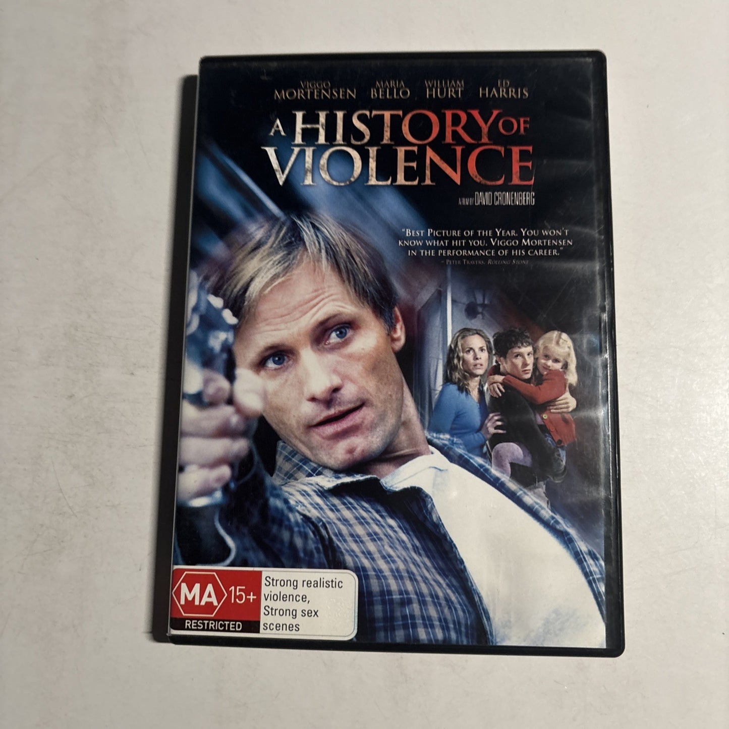 A History of Violence (DVD, 2005) Viggo Mortensen, Ed Harris Region 4