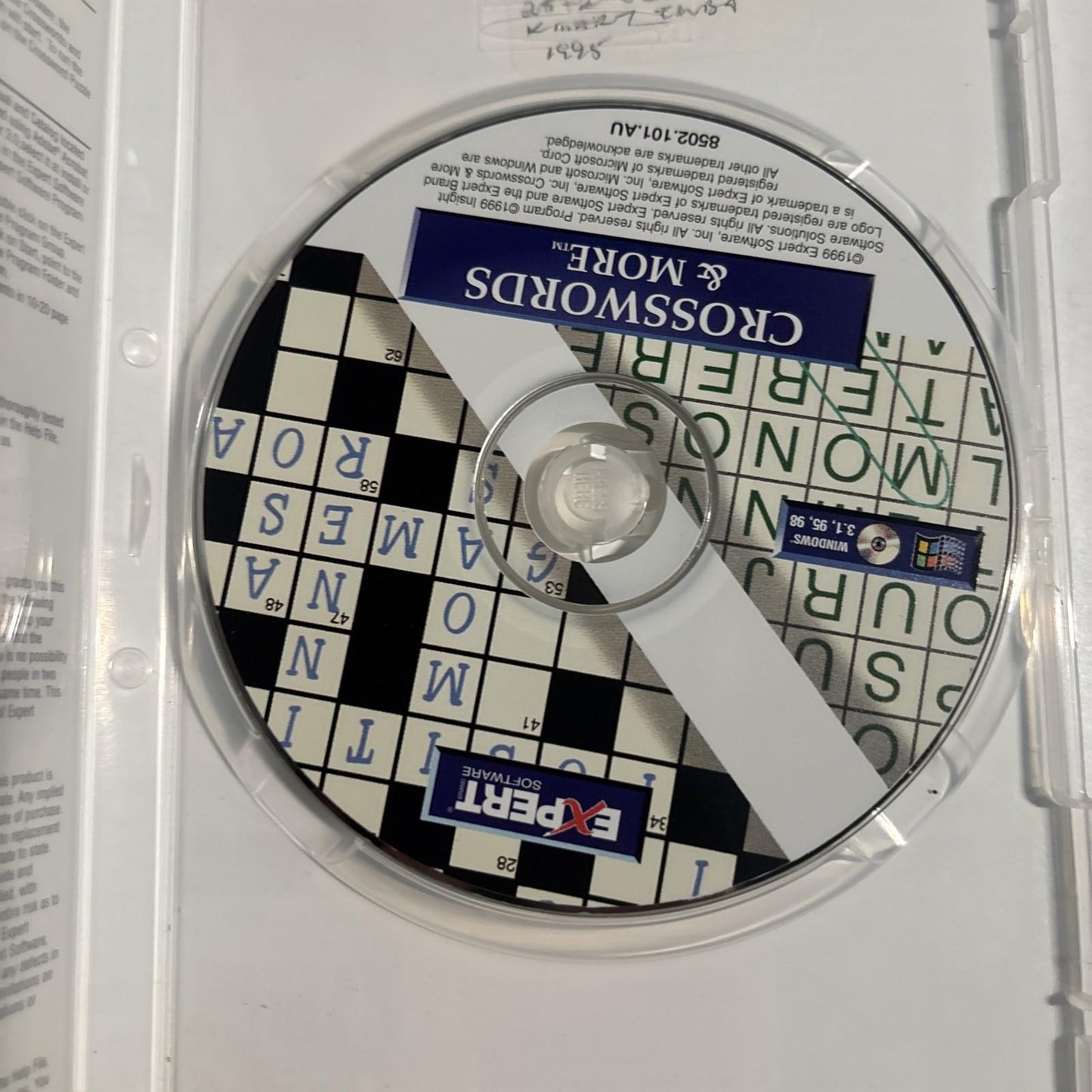 Crosswords & More by Expert Software PC CD-ROM Windows 95/98