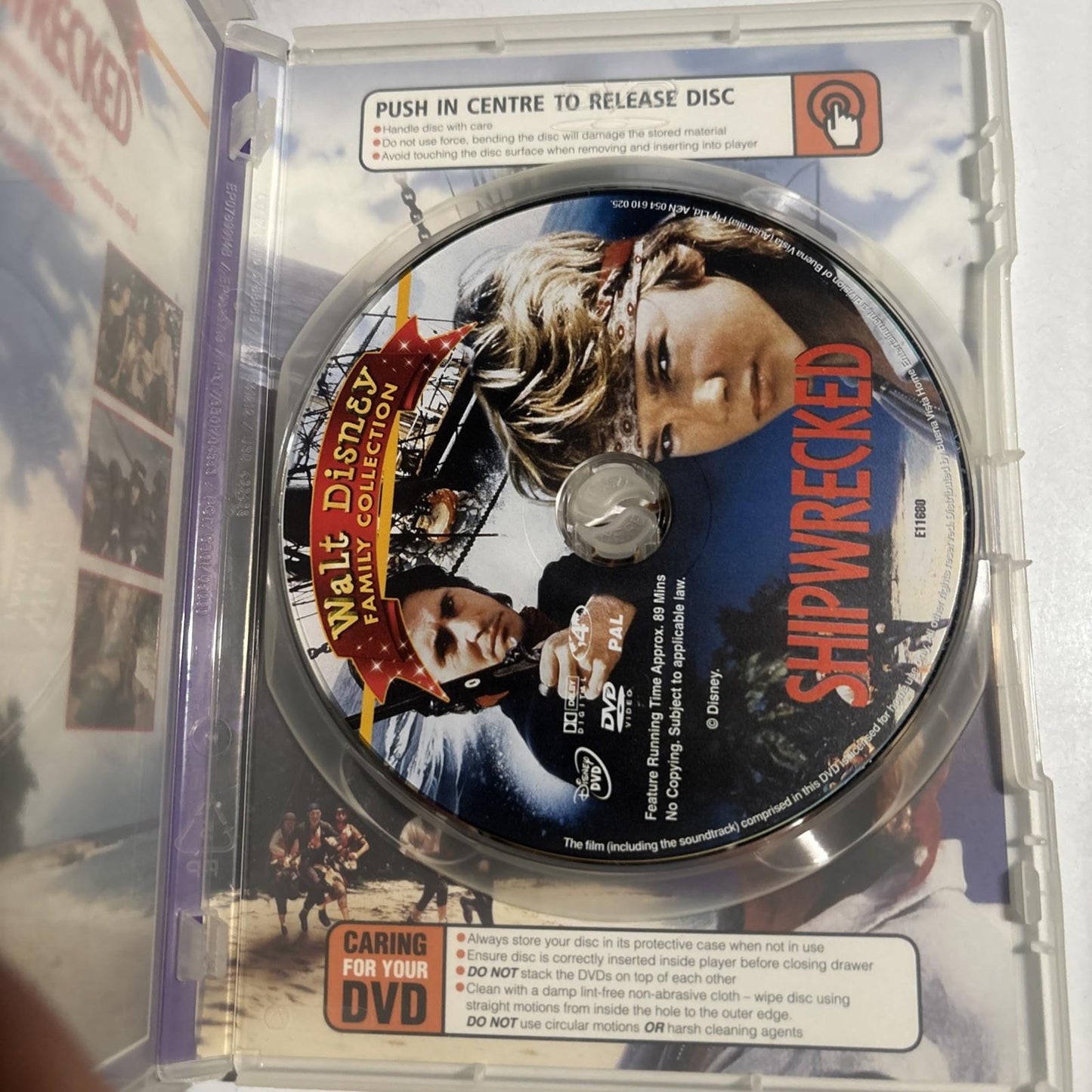 Shipwrecked (DVD, 1990) Gabriel Byrne, Stian Smestad Region 4