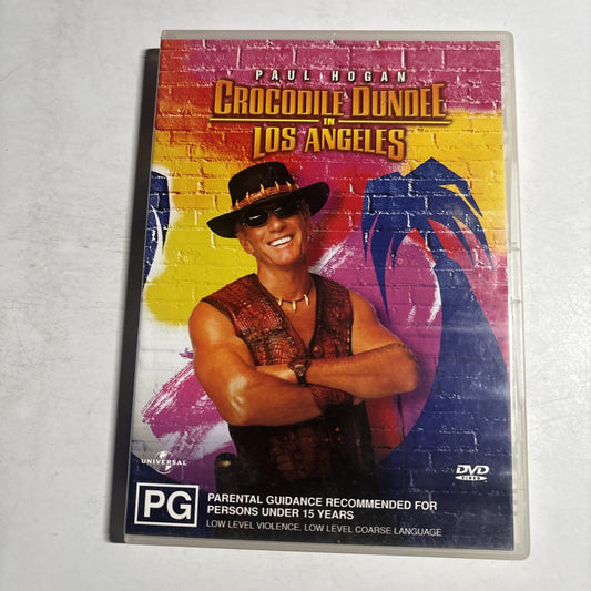 Crocodile Dundee in Los Angeles (DVD, 2001) Paul Hogan Region 4,2