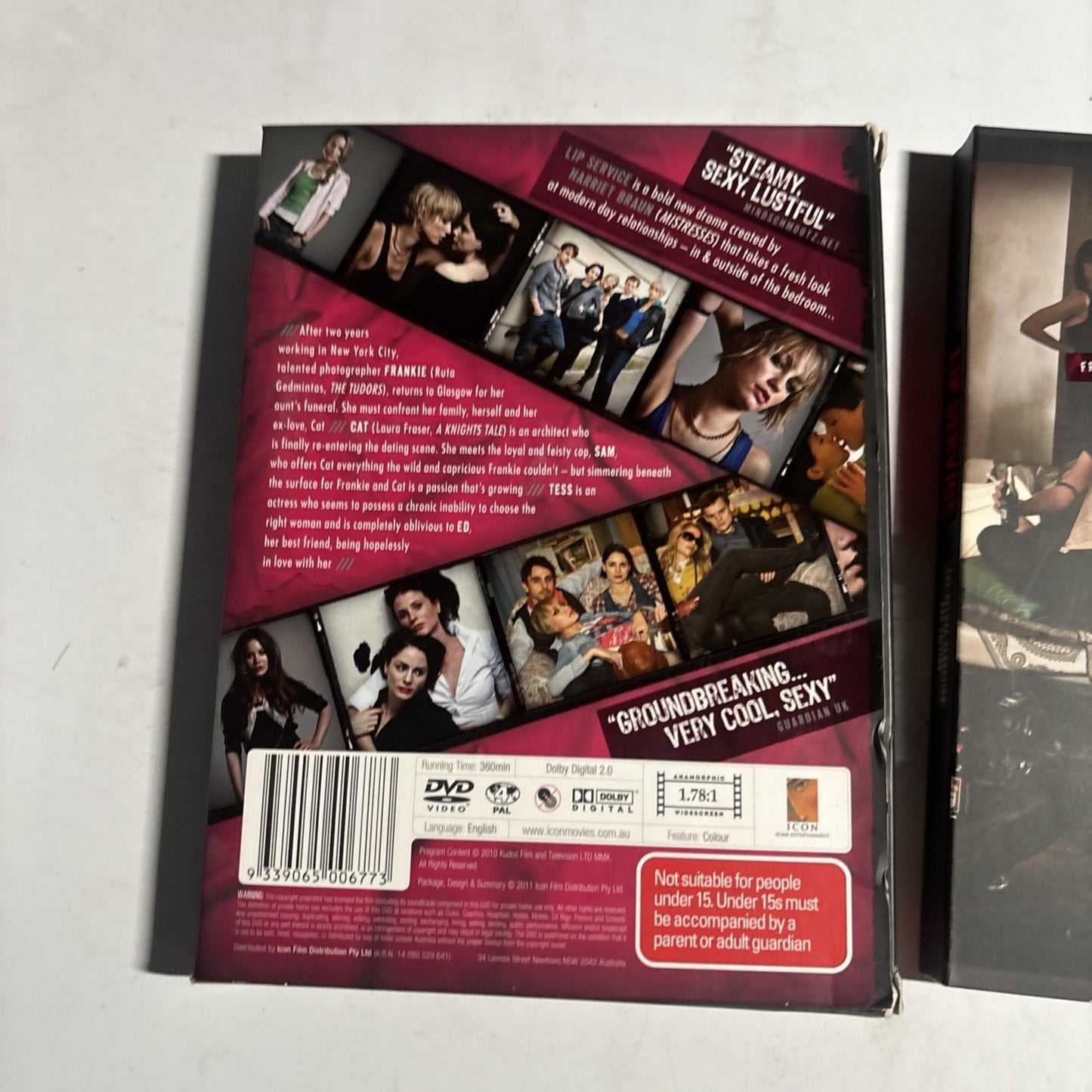 Lip Service : Season 1 (Deluxe Edition, DVD, 2010) Region 4